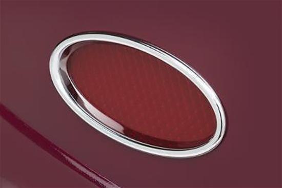 Lokar LK-TL-1910   Standard Oval Led Tail Lights Chromed Billet Aluminium Pair