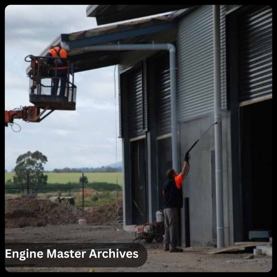 Work on the new roller door