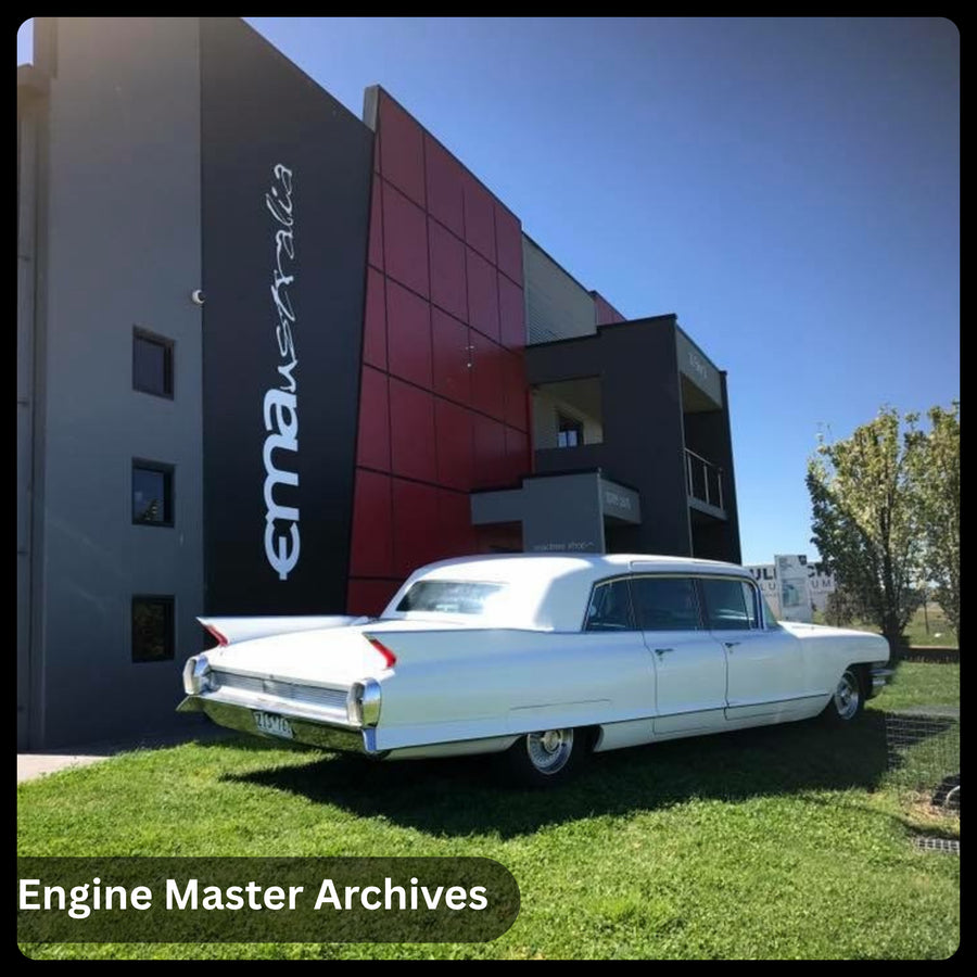 A classic outside Engine Master