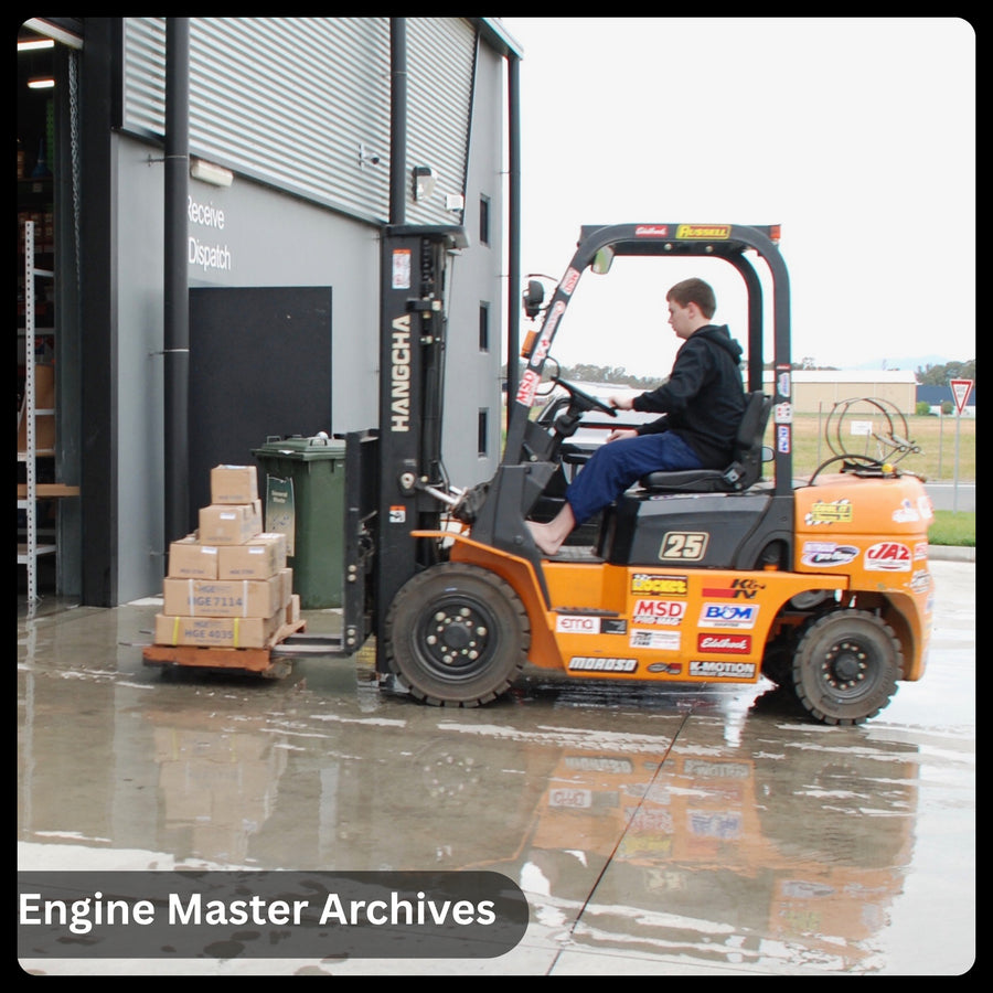 Moving stock into the workshop