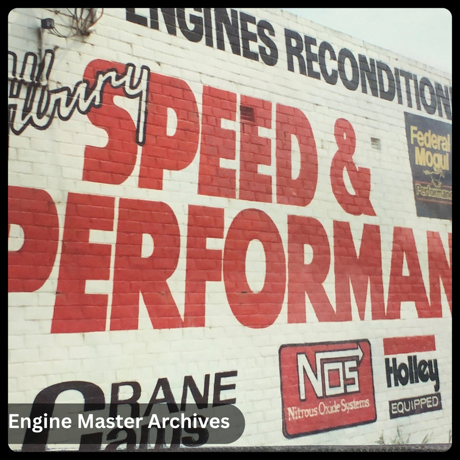 The Albury Speed & Performance wall