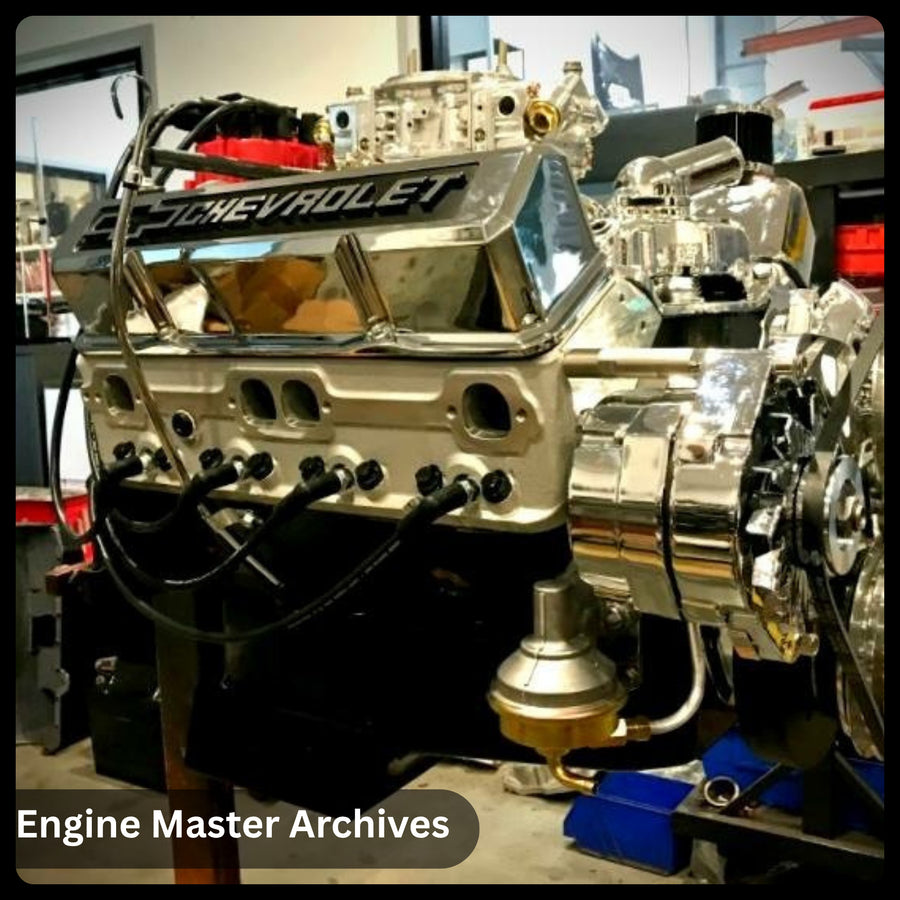 Engines in the workshop