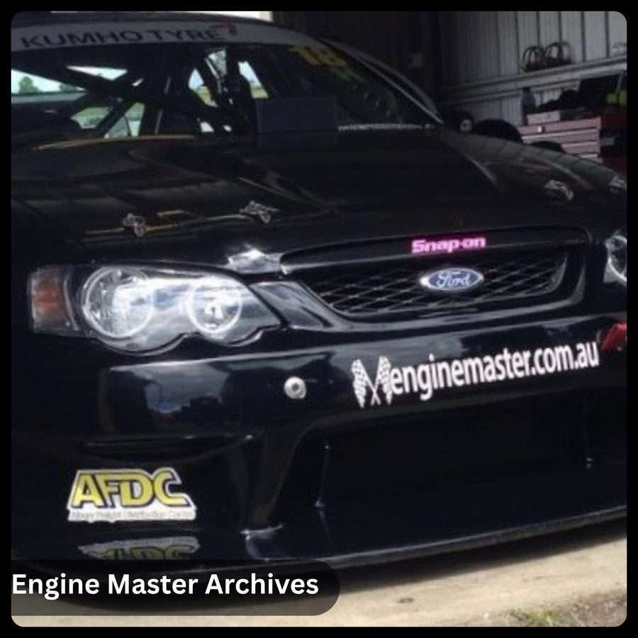 The Engine Master race car