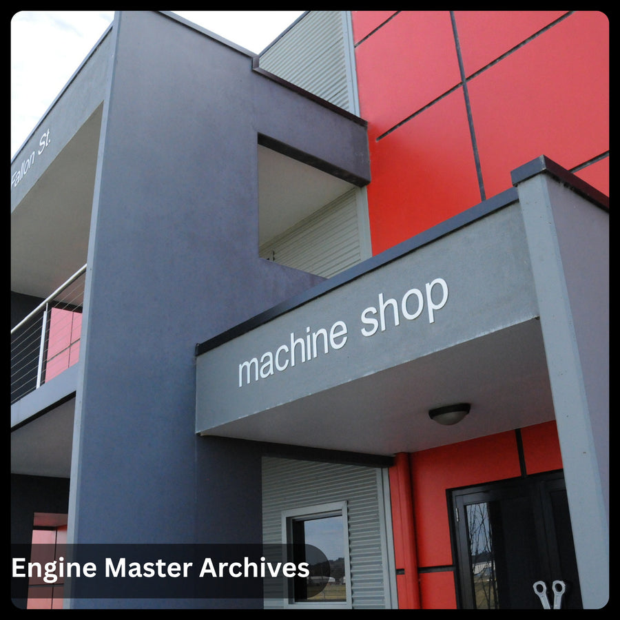 The machine shop entrance