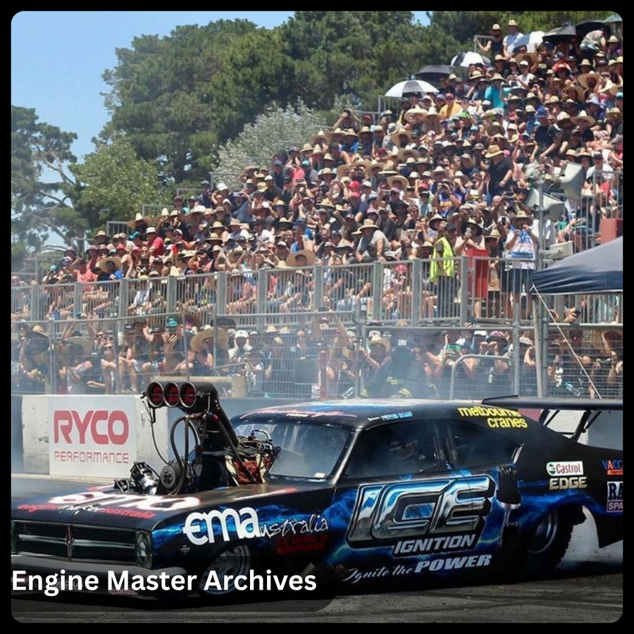 Engine Master on the drag strip
