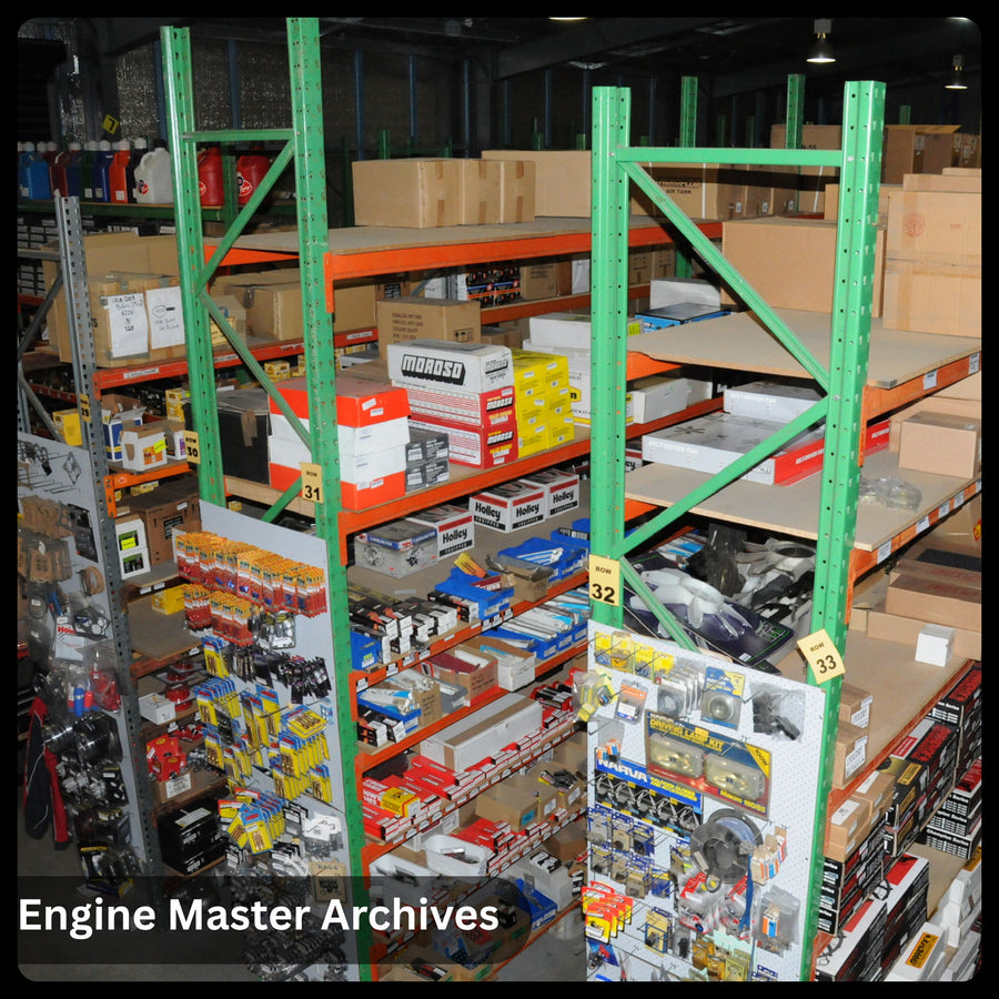 Performance parts on the shelves