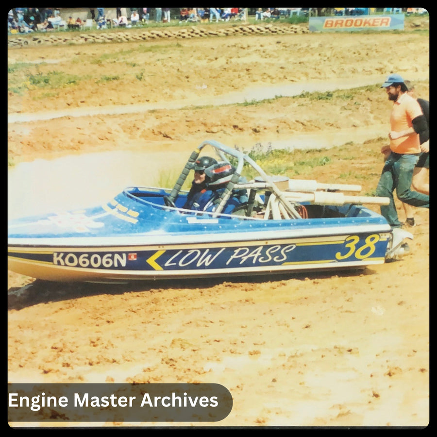 The Low Pass racing boat