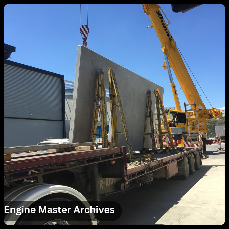 Lifting the walls into place