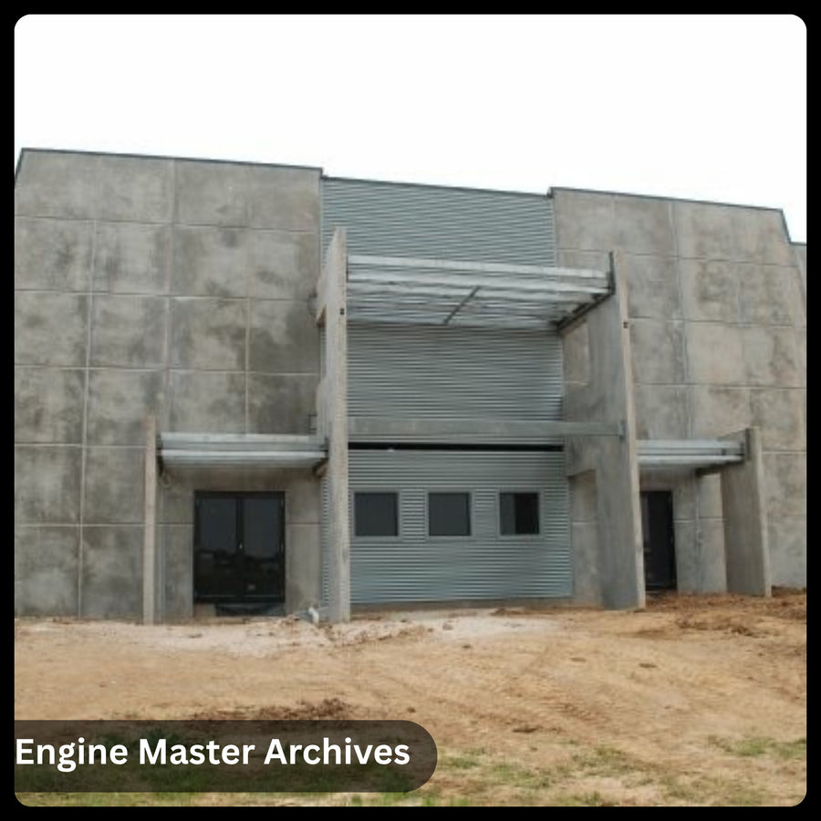 The new entrance under construction