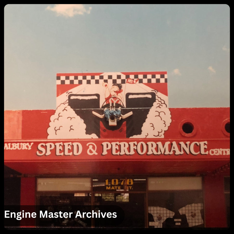 Albury Speed Performance signage