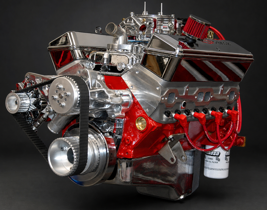 Sly Fox 383 Turnkey Stroker Engine | 440 HP, Alloy Heads & Dyno Proven