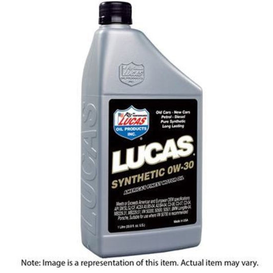 Lucas Oils LUS-10050 Synthetic SAE 10W-30 API SN Plus Motor Oil 1 Quart