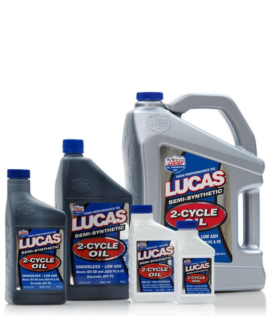 Lucas Oils LUS-10056 Semi-Synthetic 2-Cycle Oil 5 Gallon Pail