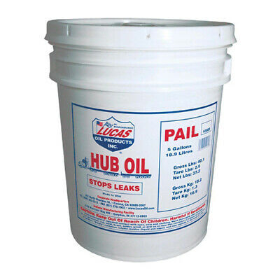 Lucas Oils LUS-10089 Hub Oil 5 Gallon Pail