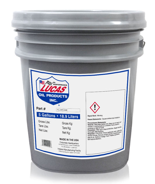 Lucas Oils LUS-10117 Synthetic SAE 10W-30 API SN Plus Motor Oil 5 Gallon Pail