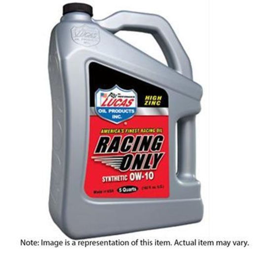 Motor Oil Race Only Synthetic 0W10 5QT