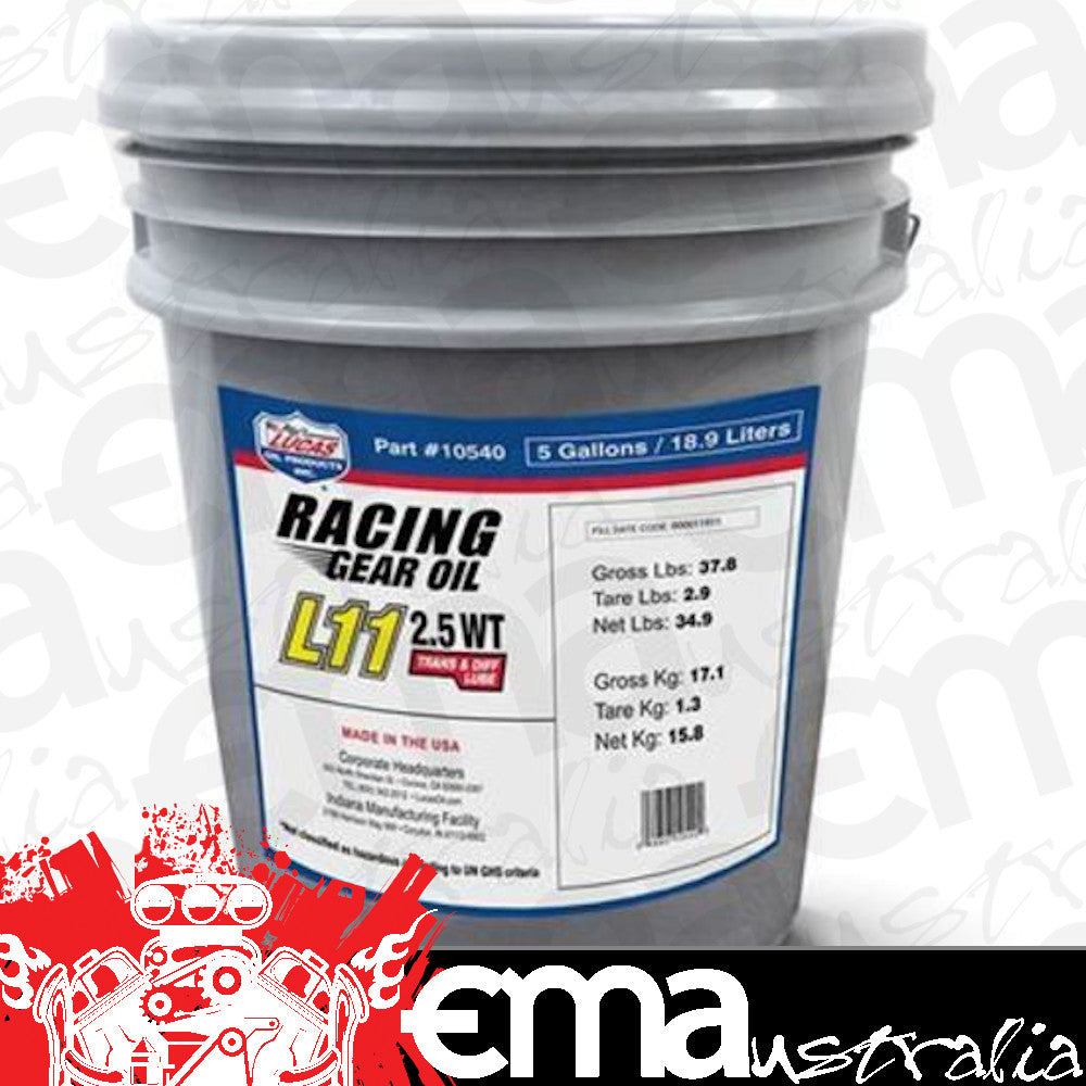 Gear Oil L11 Racing Only Synthetic 2.5W 946ML