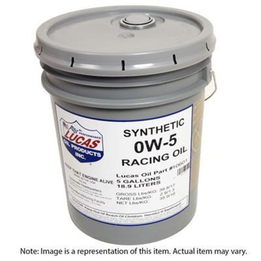 Motor Oil Race Only Synthetic 0W5 18.9 LTR