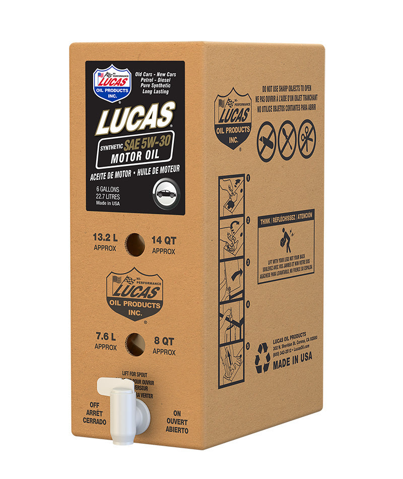 Lucas Oils LUS-18020 Synthetic SAE 5W-30 European Motor Oil API SN ACEA