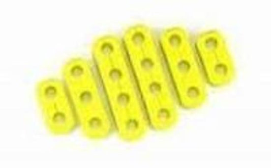 Mallory Ignition MA29100 Mallory Wire Separator Set 7-9mm Yellow 2X4 Hole 2X3 Hole 2X2 Hole