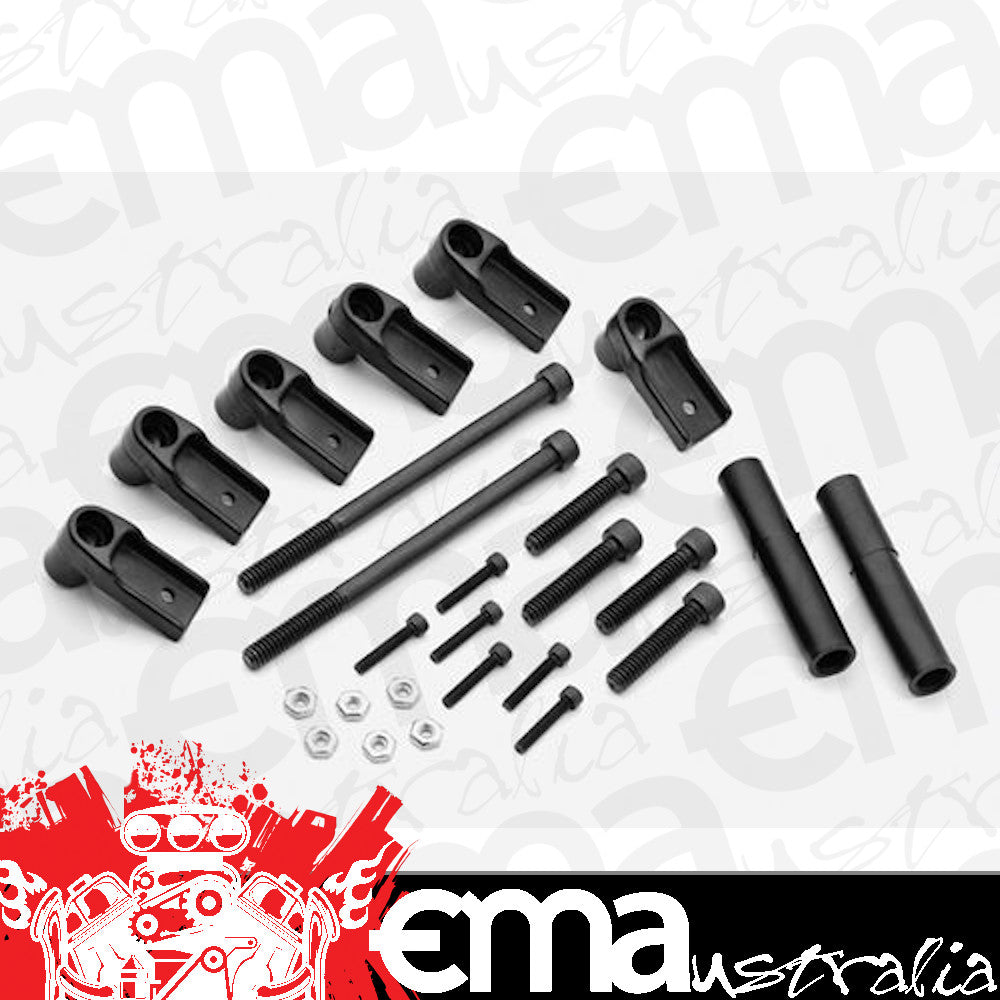 Mallory Ignition MA29105 Mallory Hi Temp Ignition Lead Stand-Off Wire Separator Kit Black