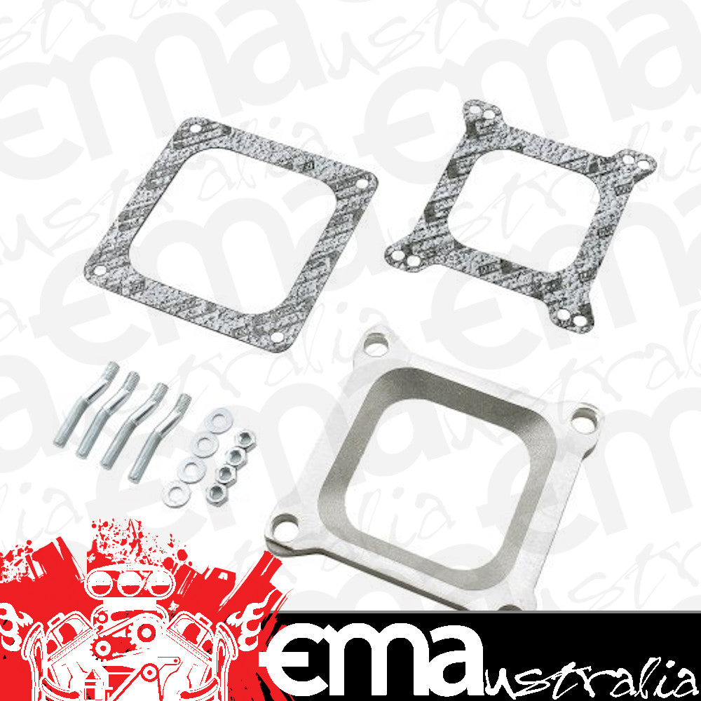 Mr Gasket MG1930 Carburettor Adapter Kit (Holley 4500 Dominator 4-Barrel To Square Bore Holley)