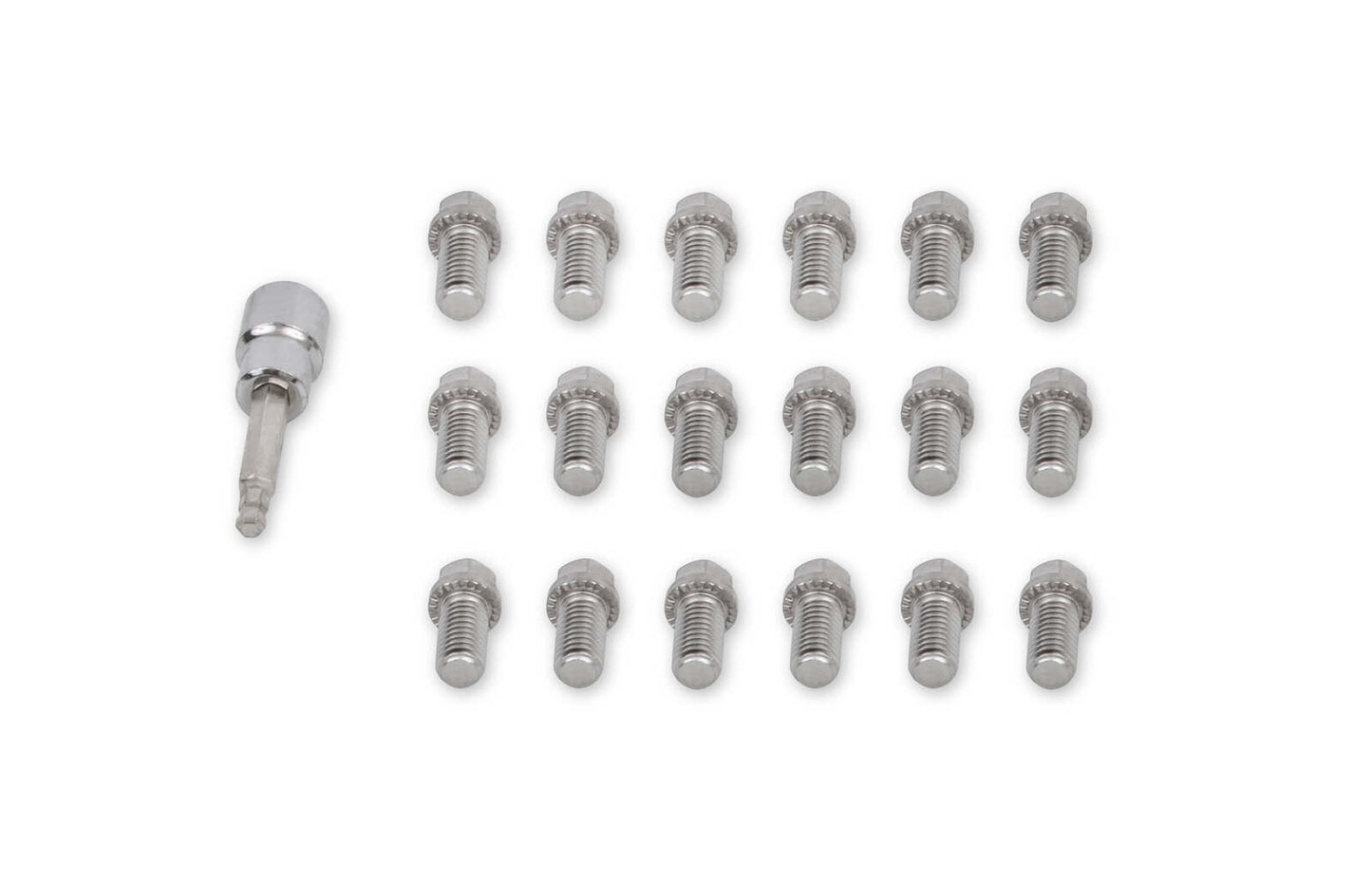 Mr Gasket MG2231 Headlock Locking Header Bolts - 3/8-16 X 3/4 Inch (Set Of 16)