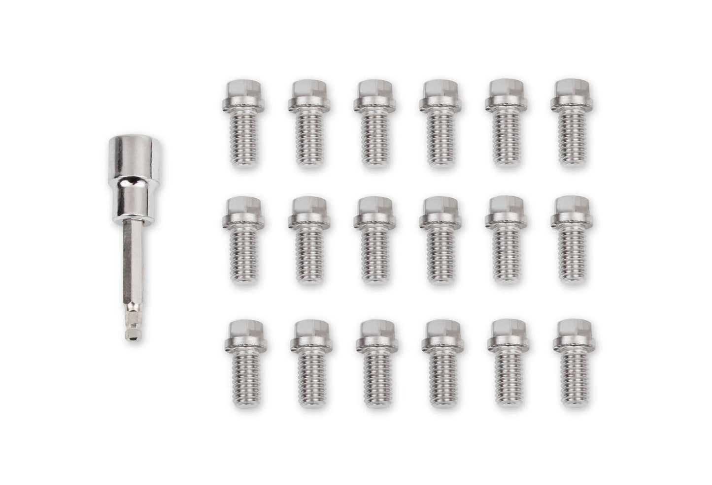 Mr Gasket MG2231 Headlock Locking Header Bolts - 3/8-16 X 3/4 Inch (Set Of 16)