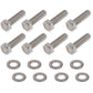 Mr Gasket MG60900G Gm Ls Timing Cover Bolt Set Stainless Steel