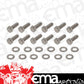 Mr Gasket MG60910G Gm Ls Rear Cover Bolt Set Stainless Steel