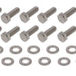 Mr Gasket MG60910G Gm Ls Rear Cover Bolt Set Stainless Steel