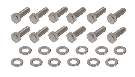Mr Gasket MG60910G Gm Ls Rear Cover Bolt Set Stainless Steel