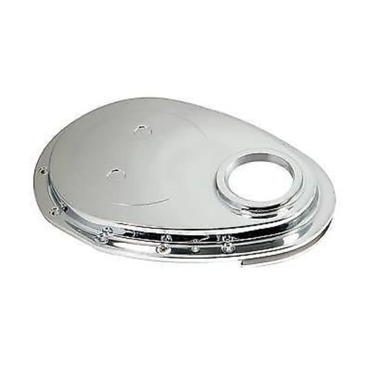 Mr Gasket MG9105G Polished Aluminium Timing Cover Chev Small Block 262-400