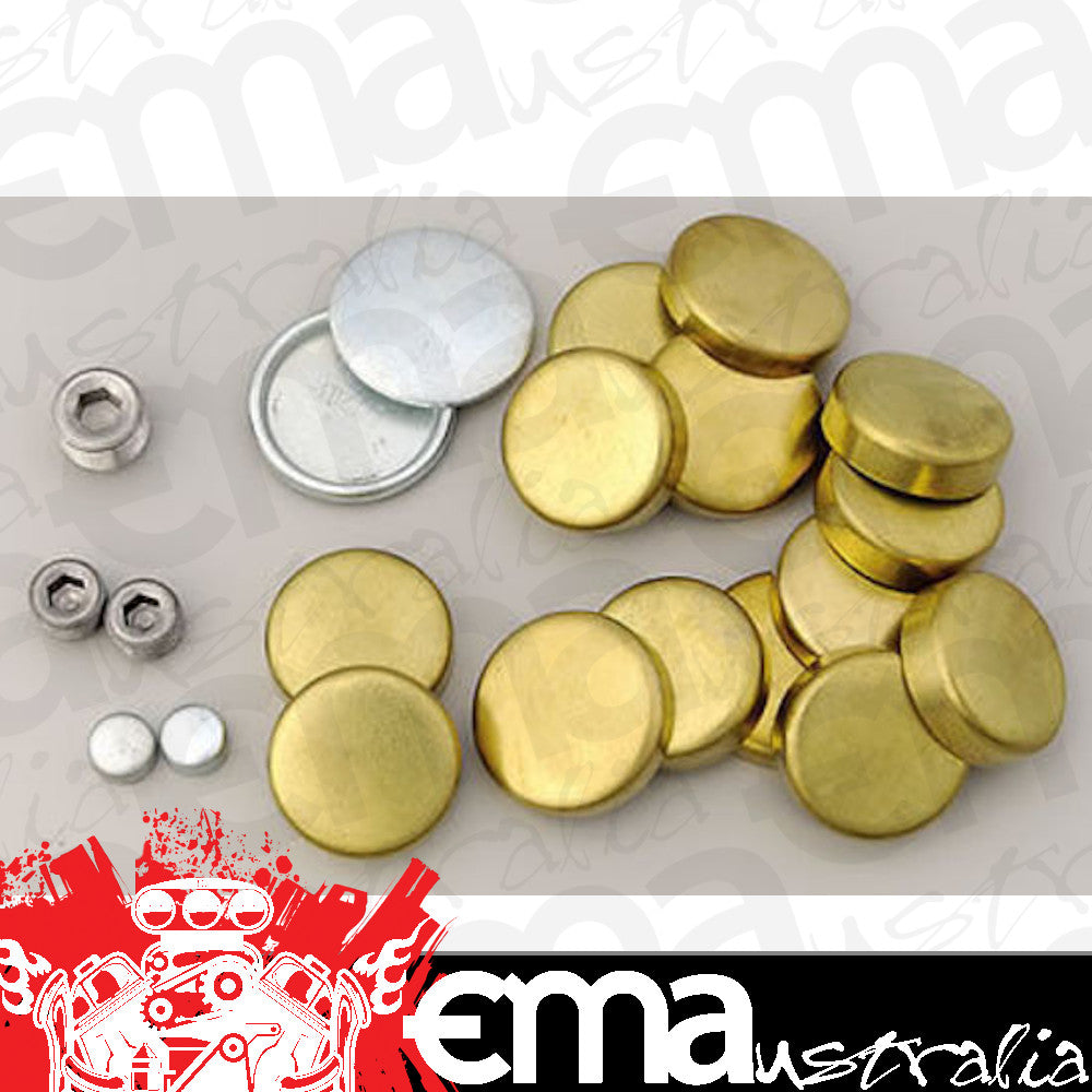 Milodon MIL34040 Chrysler 273 318 340 360 Brass Freeze Plug Kit