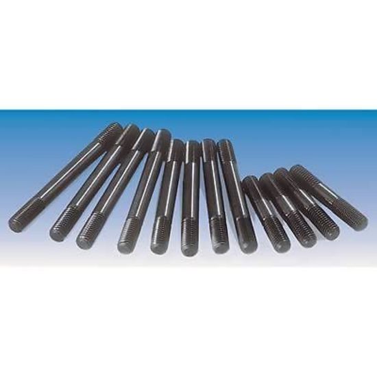 Milodon MIL81134 Chev Big Block 4 Bolt Main Hex w/ Cap Main Stud Kit