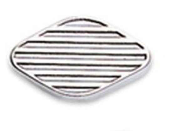 Mooneyes MNAA21440MI Polished Finned Plain Milled Lake Pipe Covers