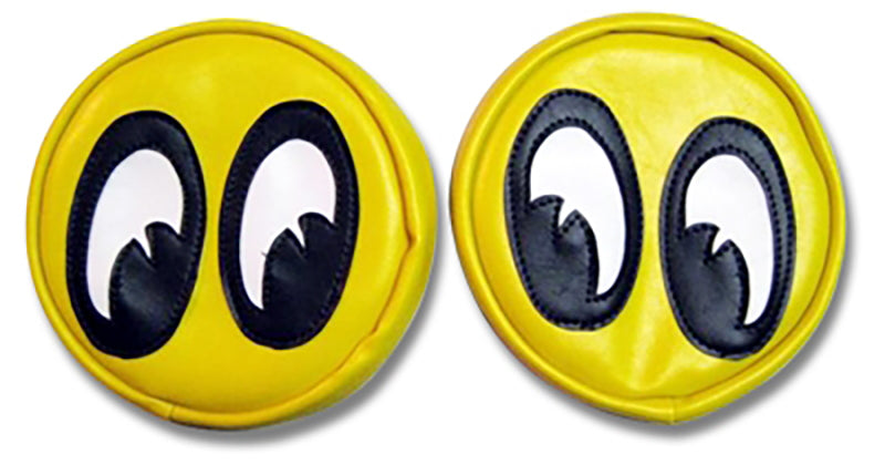 Mooneyes MNMP005-7 Moon 7 Headlight Covers Yellow *Pr*