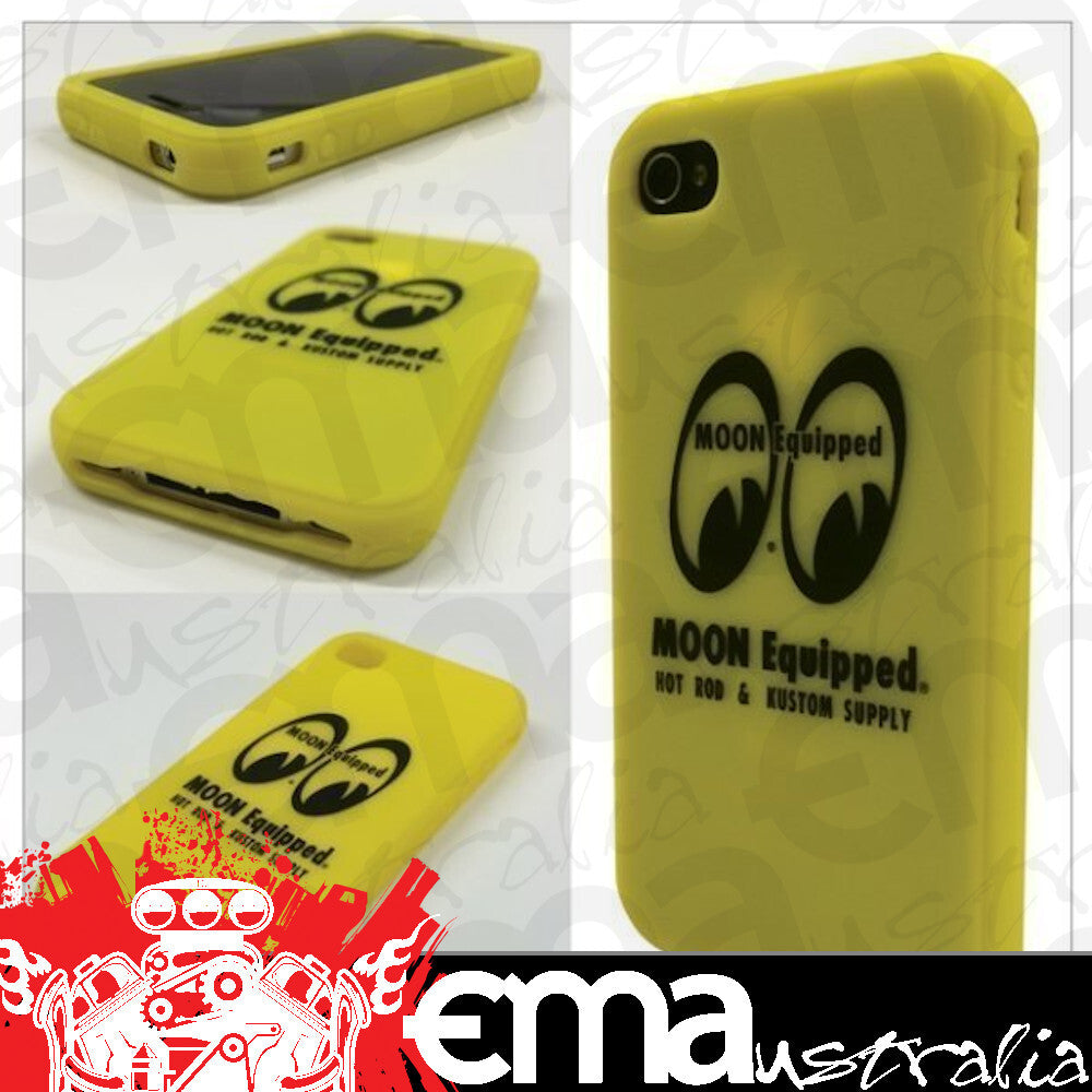 Mooneyes MNMQG039YE I Phone 4 Phone Cover Yellow