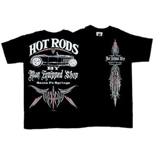 Mooneyes MNMQT050 Moon Equipped Hot Rod T-Shirt