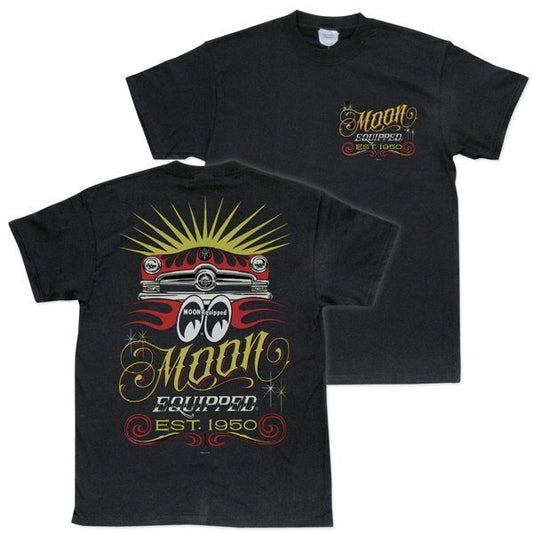 Mooneyes MNMQT075 Moon Equipped Speed Shop T-Shirt