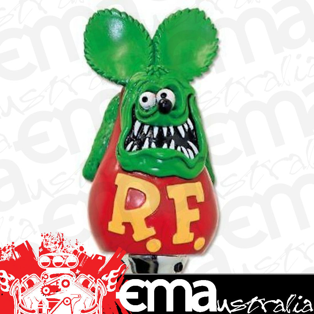 Mooneyes MNRAF397 - Rat Fink Green Gear Shift Knob Shifter B&M Hurst Lokar