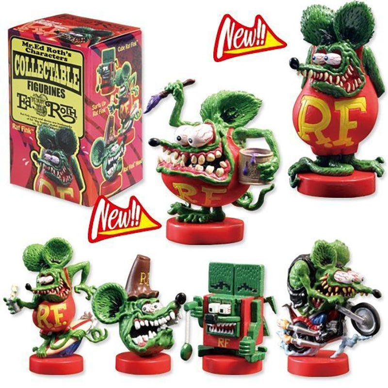 Mooneyes MNRAF399 Rat Fink Collectable Figurines