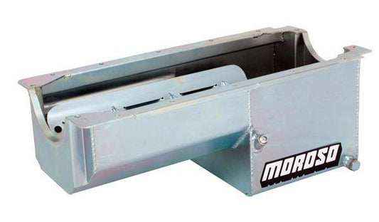 Moroso MO21019 Drag Race 7 Quart (6.62L) Oil Pan 8-1/4" Deep Suit Dart Iron Eagle Chev SB