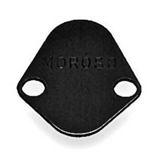 Moroso MO65392 Fuel Pump Block-Off Plate Aluminium Black Chevrolet Chrysler Ford Dodge Plymouth (each)