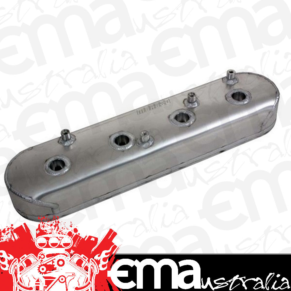 Moroso MO68355 Fabricated Aluminium Valve Covers (with Billet RaiLS Suit GM LS Series Use with Coil Mounting Bracket Mo72396)