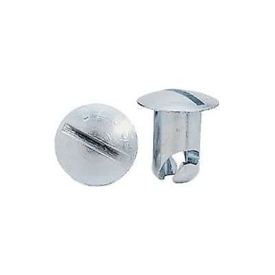 Moroso MO71361 Aluminium Oval Head Quick Fasteners 7/16 X .550" 10 Pack