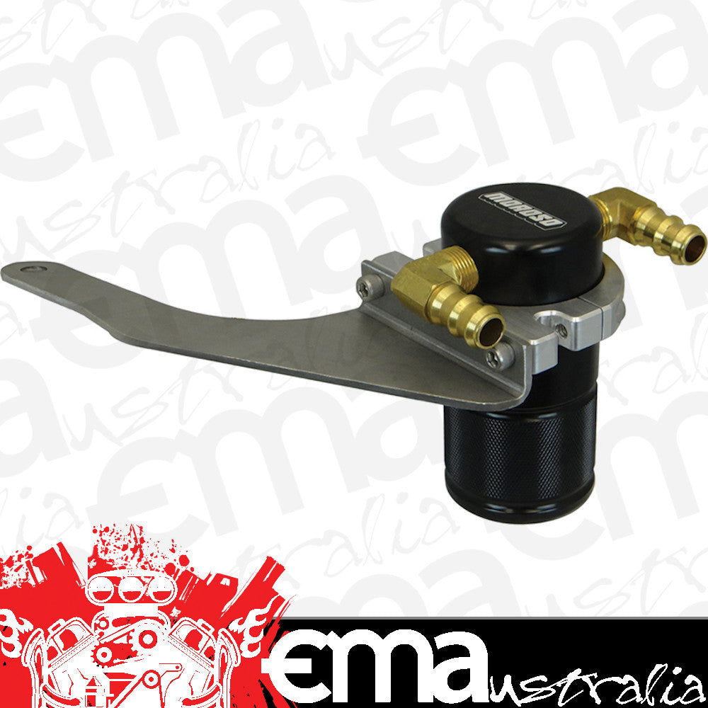 Moroso MO85681 Air / Oil Separator Kit, Black