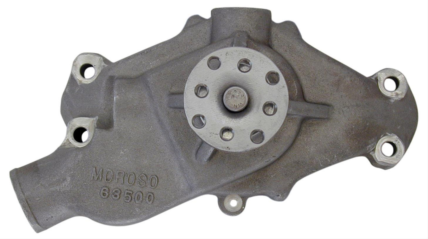 Moroso MO93505 High Volumeol Mech. Short Water Pump Suit Chev SB 5.7L/350 .750 Pilot Mor93505