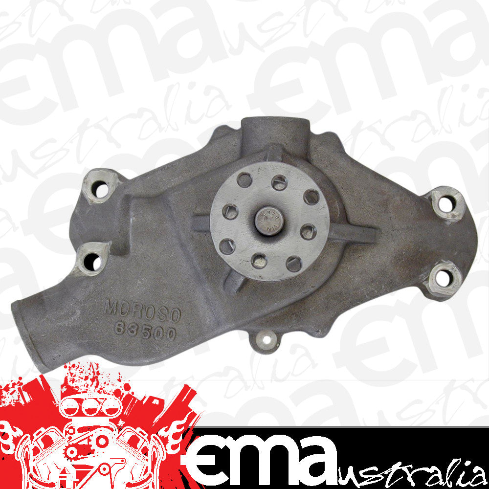 Moroso MO93505 High Volumeol Mech. Short Water Pump Suit Chev SB 5.7L/350 .750 Pilot Mor93505