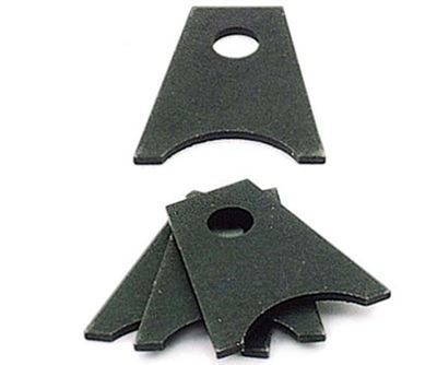 Competition Engineering MOC3424 Brackets Chassis Tab 1/8 In. Flat Steel Accepts 1 5/8 In. Tube 1//2 In. Hole Natural (Set of 4)